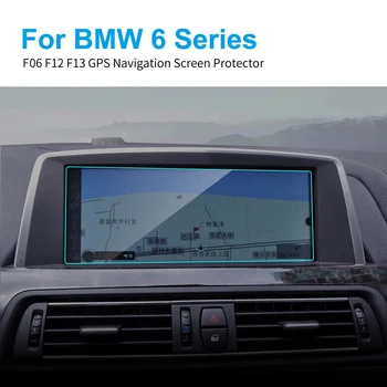 10.2-Inch Avto GPS Navigacija Screen Protector za BMW F06 F12 F13 6 Seriji Avto HD Zbriši Zaslon Kaljeno Steklo Zaščitno folijo