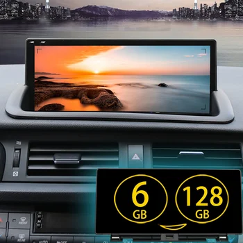 128GB Android 13 avtoradio CarPlay Za Lexus CT200h CT200 CT 200H Stereo GPS Multimedijski Predvajalnik Videa, 1920*720 Zaslon Palčni 10.25