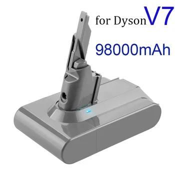 2022 Novo Dyson V7 baterija za 21,6 V 98000mAh Li-lon Akumulatorska Baterija Za Dyson V7 Baterije Živali Pro sesalnik Zamenjava