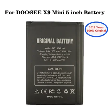 2023 let Nov 2000mAh BAT16542100 Baterija Za DOOGEE X9 Mini X9Mini 5 palčni Pametni Telefon Zamenjava Batterie Bateria Baterije