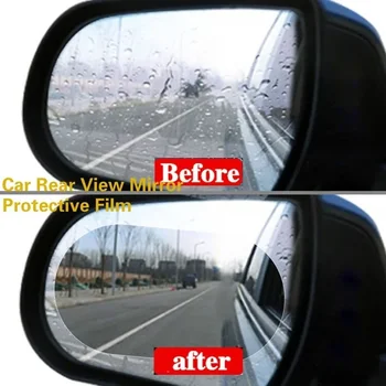 Avto Električna Vozila Rearview Mirror Dež Dokazilo Film High-definition Anti Meglo Anti Glare Nepremočljiva Prostem Orodje Pribor