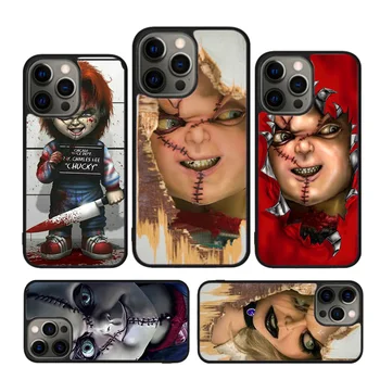 Charles Lee Ray Chucky Lutka Primeru Za iPhone 15 SE 2020 XR X XS Max 6S 7 Plus 8 12 13 Mini 11 12 13 14 Pro Max Odbijača Pokrov