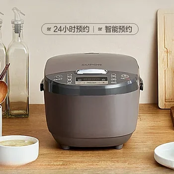 Električni riž kuhalnik inteligentni 3-litrski mini večnamensko torto rezervacije električni riž kuhalnik pare riž kuhalnik