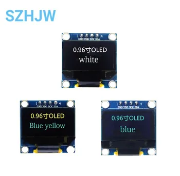 Modra/Bela/ Rumena Modra barva 128X64 OLED LCD LED Zaslon Modul za Raspberry Pi arduino 0.96 I2C IIC Serijsko