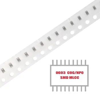 MOJA SKUPINA je 100 KOZARCEV SMD MLCC SKP CER 1.4 PF 50V NP0 0603 Površinska montaža Večplastnih Keramičnih Kondenzatorjev na Zalogi