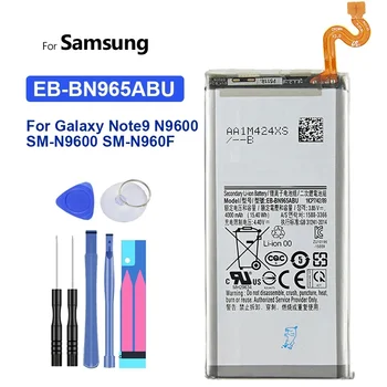 Nadomestna Baterija EB-BN965ABU Za Samsung Galaxy Note9 Opomba 9 SM-N9600 N960F N960U N960N N960W 4000 mah Bateria + Orodja