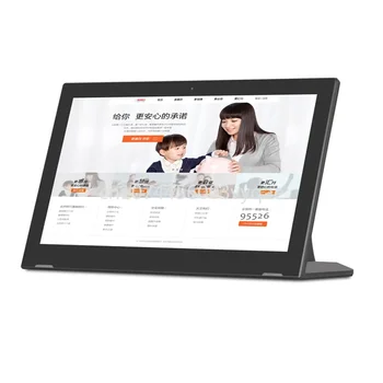 OEM L Tip Restavracija Naročanje Tablet 15.6 Inch RK3288 Android 8.1 all-in-one Tablični računalnik