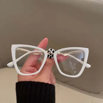 Očala Okvir Črni Kvadrat Računalnik Očala Proti Modra Svetloba Očala Proti Sevanju Očala Ženske Očal Okvir Cat Eye Glasses