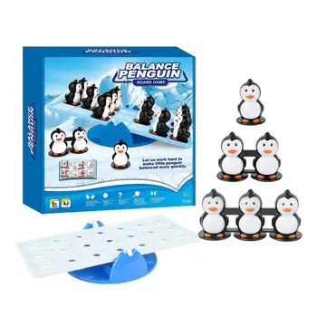 Pingvin Ravnotežje Igre Živalske Bilance za Štetje Igra učni Pripomočki Klackalicu Montessori Začetku Izobraževalne STEBLO Igrače