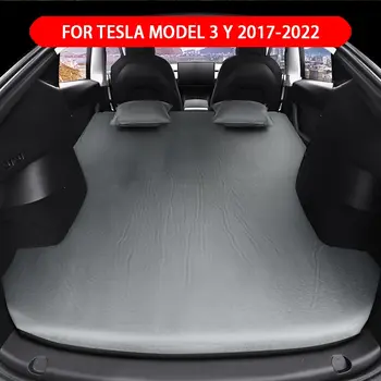Prenosni Napihljiva Potovalna Postelja, Zračni Blazini za Tesla Model 3 Model Y, Prostem Kampiranje, Binkoštni Črpalka Zrak, 2 Blazine
