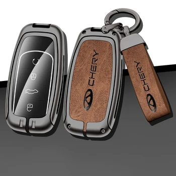 Smart Avto Ključ Kritje velja Za Chery Tiggo 8 Pro 7 Arrizo 5 Tiggo 8 PLUS Avto brez ključa Lupini Pribor Keychain