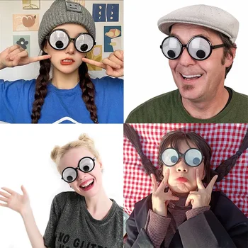 Ustvarjalno, Srčkan, Bo Pa Zrkla Krog Okvir Smešno Rojstni Očala Cosplay Festival Zabavne Igre Kostum Rekviziti