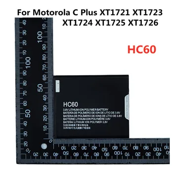 Visoka Kakovost HC60 4000 mah Baterija Za Motorola Moto C Plus Dual SIM XT1721 XT1723 XT1724 XT1725 Mobilni Telefon Baterije Baterija