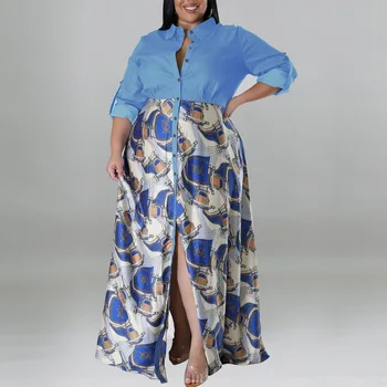 XL-5XL Plus Velikost Afriške Obleke Za Ženske Elegantne Nove Muslimanske Moda Abayas Dashiki Haljo tam kaftan Dolgo Obleko Maxi turški Afriki