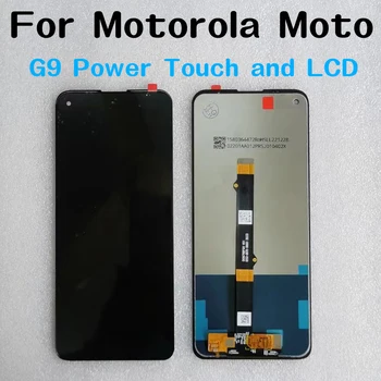 Za Motorola Moto G9 Igrajo G9 Plus G9 Moč Zaslon na Dotik LCD Zaslon Računalnike celozaslonskem Skupščine Del