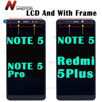 Za Xiaomi Redmi 5 Plus Zaslon LCD Zaslon na Dotik 5.99 